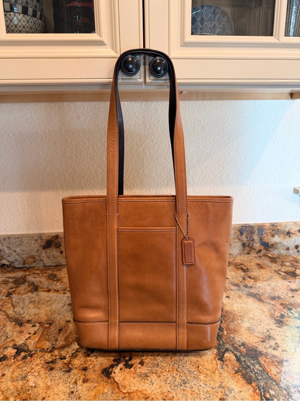Coach Vintage Leather Hampton Gallery Tote